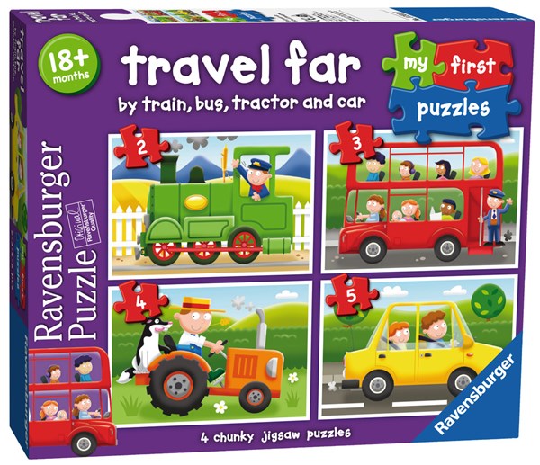Ravensburger (07303) - "Travel Far" - 2 3 4 5 pièces