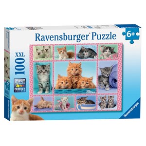 Ravensburger (10530) - Greg Cuddiford: "Cute Kitten" - 100 pièces