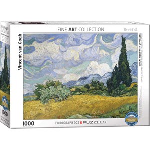Eurographics (6000-5307) - Vincent van Gogh: "Wheat Field with Cypresses" - 1000 pièces