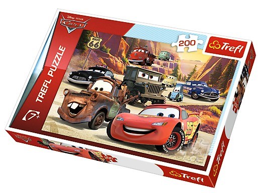 Trefl (13208) - "Cars" - 200 pièces
