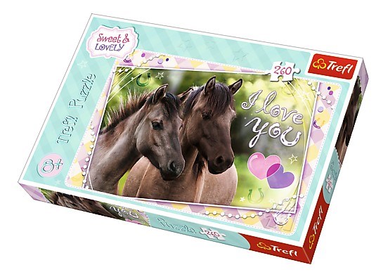 Trefl (13213) - "I Love You" - 260 pièces