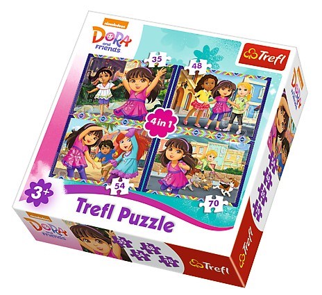 Trefl (34265) - "Dora" - 35 48 54 70 pièces