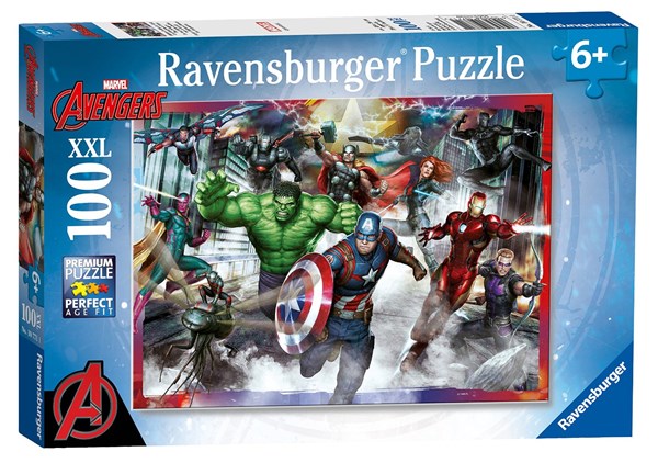 Ravensburger (10771) - "Avengers" - 100 pièces