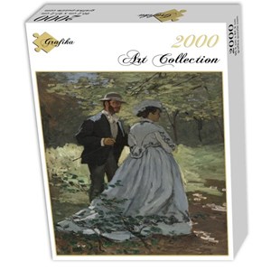Grafika (01533) - Claude Monet: "Bazille et Camille, 1865" - 2000 pièces