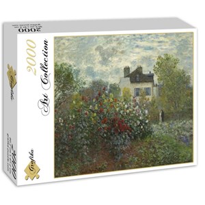 Grafika (01542) - Claude Monet: "Jardin de l'Artiste à Argenteuil, 1873" - 2000 pièces