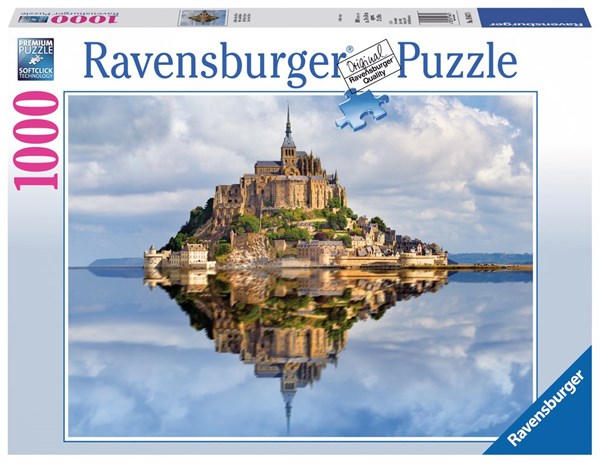 Ravensburger (19647) - "Le Mont-Saint-Michel" - 1000 pièces