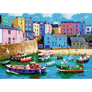 Ravensburger (19433) - Kevin Walsh: "Tenby" - 1000 pièces