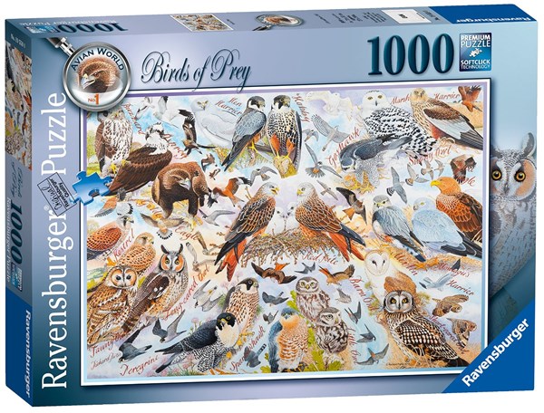 Ravensburger (19559) - "Birds of Prey" - 1000 pièces
