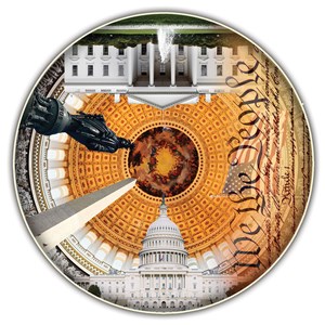 A Broader View (364) - "USA Capital (Round Table Puzzle)" - 500 pièces
