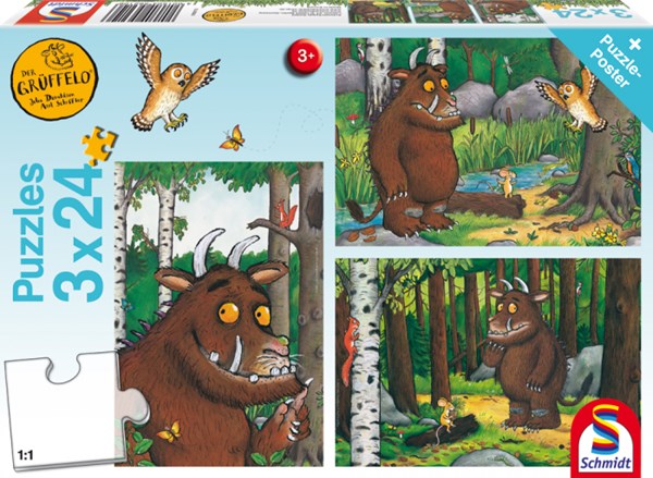 Schmidt Spiele (56210) - "My friend Grüffelo" - 1000 pièces