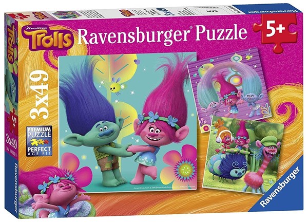 Ravensburger (09364) - "Trolls" - 49 pièces