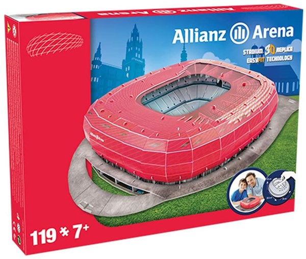 Nanostad (Bayern) - "Allianz Arena, Bayern" - 119 pièces