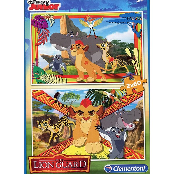 Clementoni (07126) - "The Lion Guard" - 60 pièces