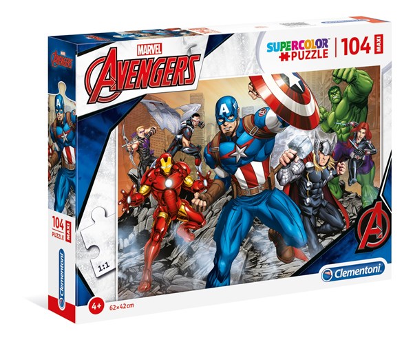 Clementoni (23985) - "Avengers" - 104 pièces