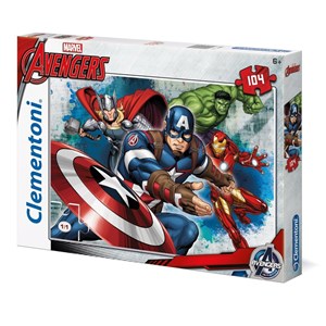 Clementoni (27973) - "Marvel Avengers" - 104 pièces