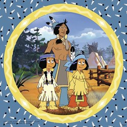 Ravensburger (08000) - "Yakari" - 49 pièces