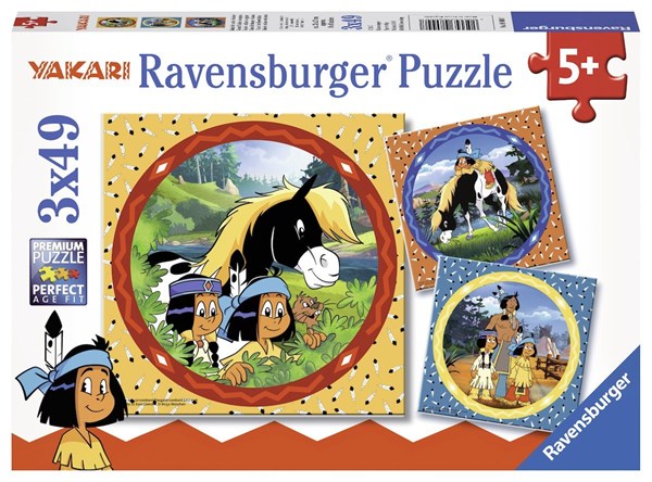 Ravensburger (08000) - "Yakari" - 49 pièces
