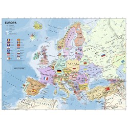 Ravensburger (12837) - "Carte de l'Europe en Allemand" - 200 pièces