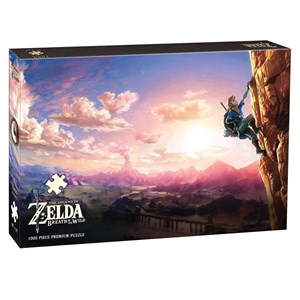 USAopoly (PZ005-502) - "The Legend of Zelda™ Breath of the Wild Scaling Hyrule" - 1000 pièces