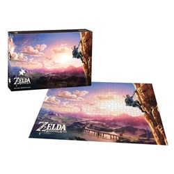 USAopoly (PZ005-502) - "The Legend of Zelda™ Breath of the Wild Scaling Hyrule" - 1000 pièces