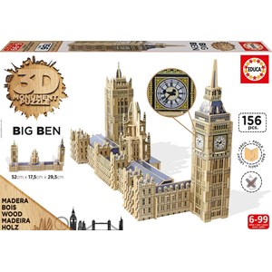 Educa (16971) - "Big Ben & Parliament" - 156 pièces