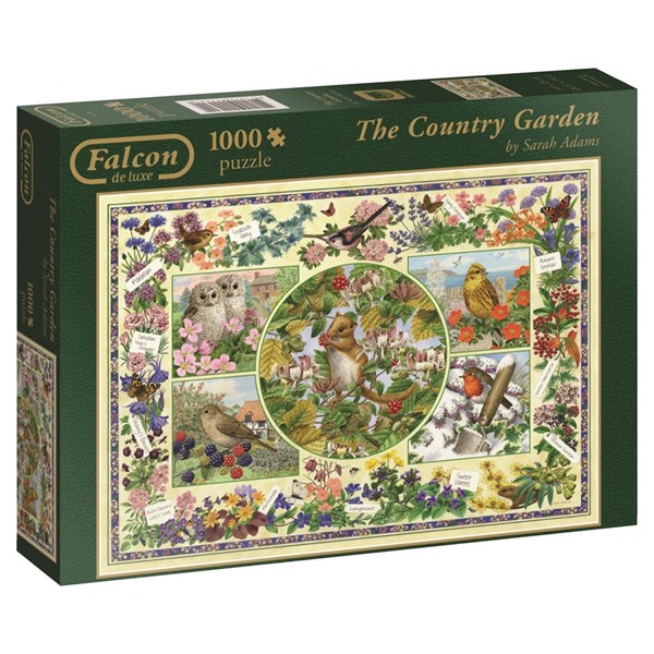 Falcon (11131) - Sarah Adams: "The Country Garden" - 1000 pièces