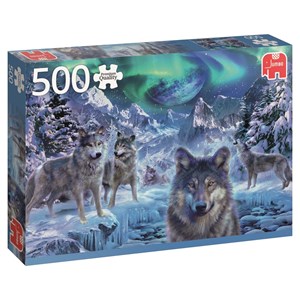 Falcon (18329) - Trevor Mitchell: "Loups en Hiver" - 500 pièces