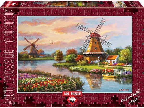 Art Puzzle (4354) - "Windmills" - 1000 pièces
