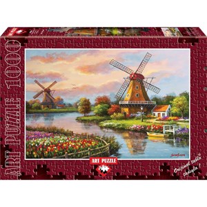 Art Puzzle (4354) - "Windmills" - 1000 pièces