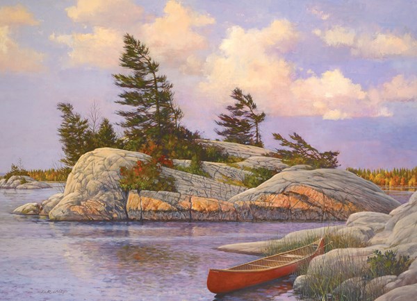Cobble Hill (51014) - Douglas Laird: "Red Canoe" - 1000 pièces