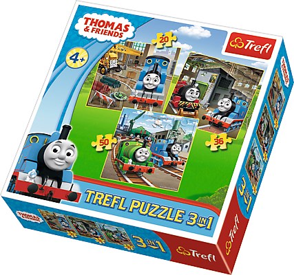 Trefl (34821) - "Thomas & Friends" - 20 36 50 pièces