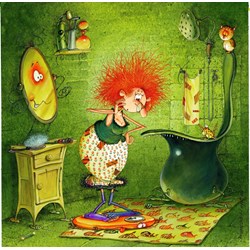 Grafika (02163) - François Ruyer: "Sorcière" - 1500 pièces