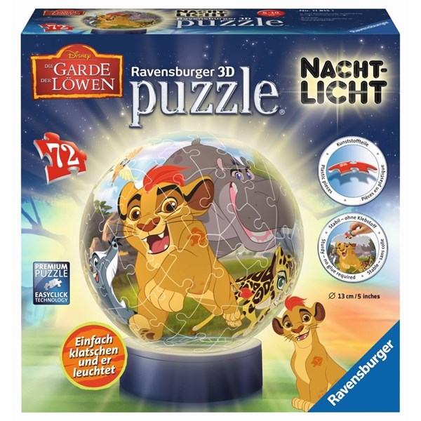 Ravensburger (11815) - "Lion Guard" - 72 pièces