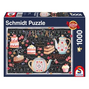 Schmidt Spiele (58274) - "Pâtisserie" - 1000 pièces