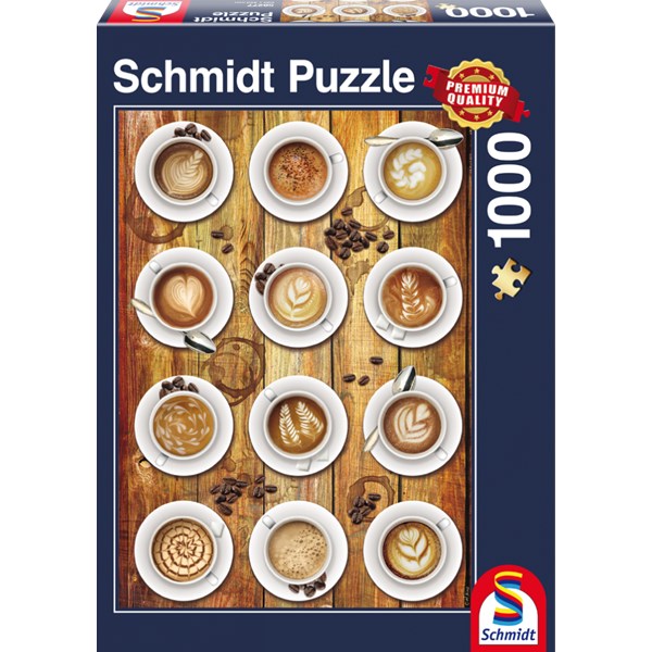 Schmidt Spiele (58277) - "Coffee" - 1000 pièces