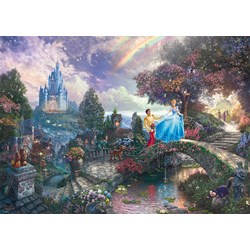Schmidt Spiele (59472) - Thomas Kinkade: "Cendrillon" - 1000 pièces
