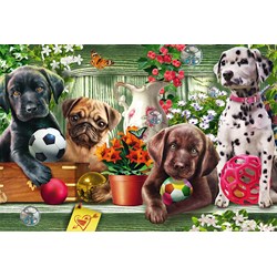 Schmidt Spiele (56198) - "Chiots" - 200 pièces