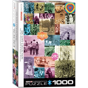 Eurographics (6000-0943) - "60s Love Collection" - 1000 pièces