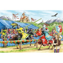Schmidt Spiele (56204) - "In the knights" - 60 pièces