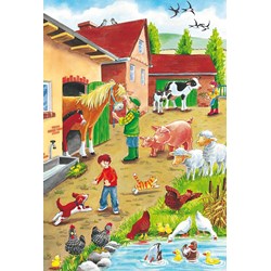 Schmidt Spiele (56216) - "A La Ferme" - 24 pièces