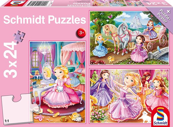 Schmidt Spiele (56217) - "Princess" - 24 pièces