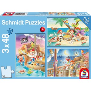 Schmidt Spiele (56223) - "Pirates" - 48 pièces