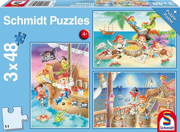 Schmidt Spiele (56223) - "Pirates" - 48 pièces