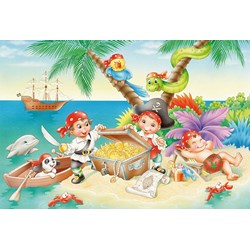 Schmidt Spiele (56223) - "Pirates" - 48 pièces