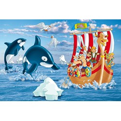 Schmidt Spiele (56224) - "Viking" - 48 pièces