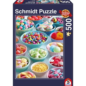 Schmidt Spiele (58284) - "Gourmandises Sucrées" - 500 pièces