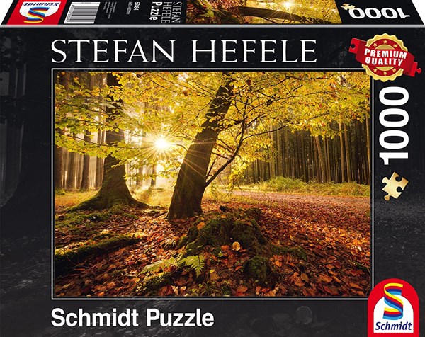 Schmidt Spiele (59384) - Stefan Hefele: "Automne Magique" - 1000 pièces