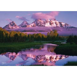 Schmidt Spiele (59386) - Rodney Lough Jr.: "Day Dreaming, The Grand Teton National Park, Wyoming" - 1000 pièces