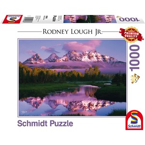 Schmidt Spiele (59386) - Rodney Lough Jr.: "Day Dreaming, The Grand Teton National Park, Wyoming" - 1000 pièces