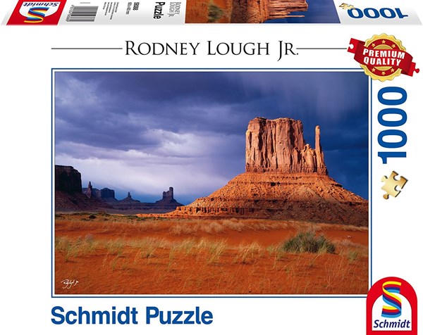 Schmidt Spiele (59388) - Rodney Lough Jr.: "Left Handed, Navajo Indian Tribal Reservation, Arizona" - 1000 pièces